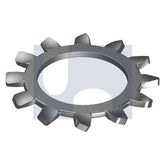Hobsons - M10 x 17.75 x 1.0 Zinc Plated (Rohs Compliant) Ifi 532 Type A Lock Washer External Tooth (Pack Of 1000)